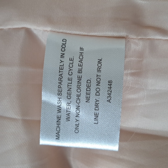 Martha Stewart Faux Curly Lamb Fur Soft Pink Coat Sz. XL NWOT - Picture 8 of 15